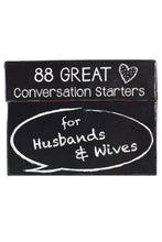 Load image into Gallery viewer, 88 Conversation Starters For Mr. & Mrs.