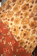 Load image into Gallery viewer, BB Amber Hue Patchwork Overalls