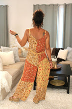 Load image into Gallery viewer, BB Amber Hue Patchwork Overalls