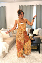 Load image into Gallery viewer, BB Amber Hue Patchwork Overalls