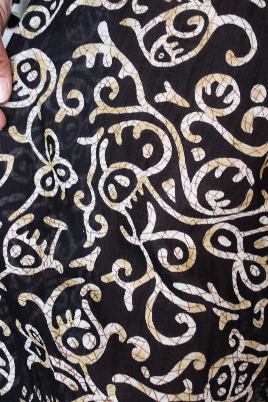 BB Gilded Batik Midi Capri Bloomer Shorts