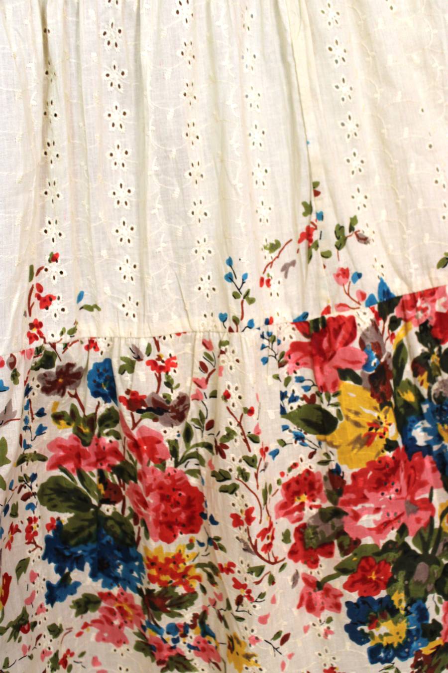 BB Through The Ivory Garden Floral Maxi Dress
