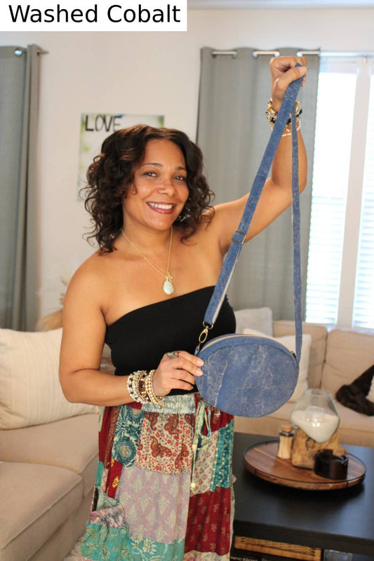 Blue Little Pond Crossbody Bag