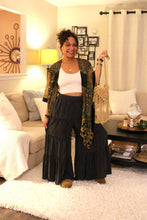 Load image into Gallery viewer, Bohemian Burnout Velvet Kimono