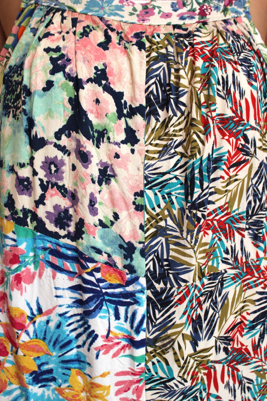 BB Tropical Symphony Patchwork Romper