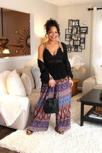 Load image into Gallery viewer, Boho Smocked Wide Leg Pants