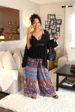 Load image into Gallery viewer, Boho Smocked Wide Leg Pants