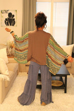 Load image into Gallery viewer, Everyday Comfort Denim Wash Side Tiered Pants