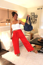 Load image into Gallery viewer, JH Cozy Blossom Patch Pants