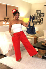 Load image into Gallery viewer, JH Cozy Blossom Patch Pants