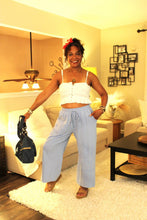 Load image into Gallery viewer, JH Cozy Blossom Patch Pants