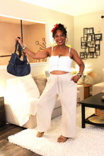 Load image into Gallery viewer, JH Cozy Blossom Patch Pants