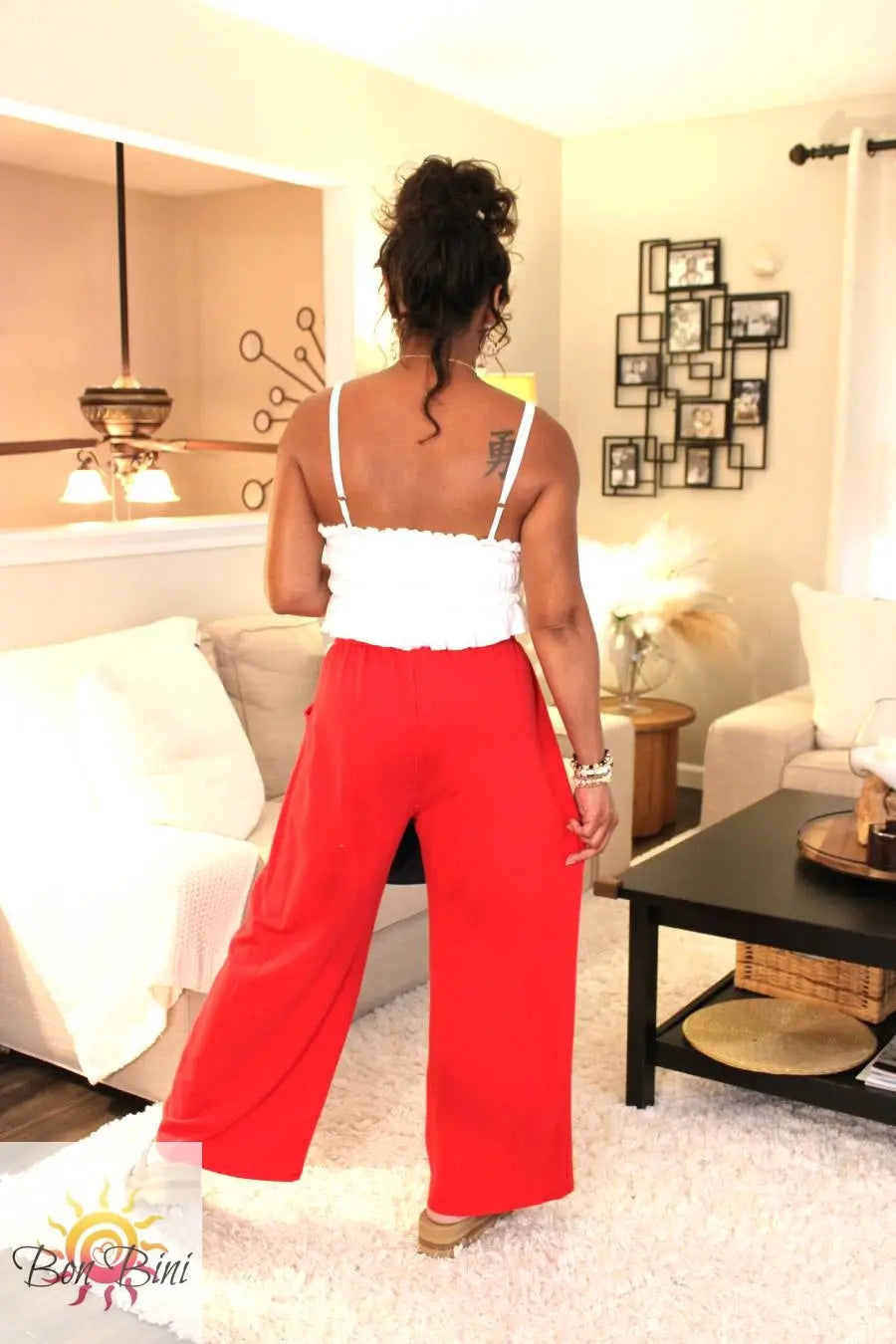 JH Cozy Blossom Patch Pants