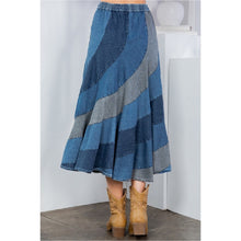 Load image into Gallery viewer, YT Winona Denim Skirt