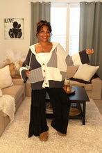 Load image into Gallery viewer, Elizabeth Color Block Cardigan
