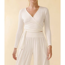 Load image into Gallery viewer, Emilia Bamboo Wrap Top