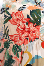 Load image into Gallery viewer, BB Feeling Tropical Patchwork Overalls