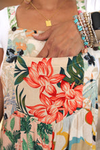 Load image into Gallery viewer, BB Feeling Tropical Patchwork Overalls