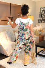 Load image into Gallery viewer, BB Feeling Tropical Patchwork Overalls