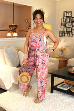 Load image into Gallery viewer, BB Perfectly Pink Hippie Overalls