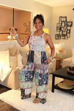 Load image into Gallery viewer, Floral Patchwork Bliss Overall Jumpsuit