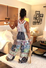 Load image into Gallery viewer, Floral Patchwork Bliss Overall Jumpsuit