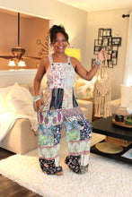 Load image into Gallery viewer, Floral Patchwork Bliss Overall Jumpsuit