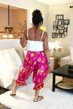 Load image into Gallery viewer, Flower Festival Bloomer Midi Capri Short