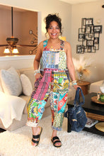 Load image into Gallery viewer, BB Free Spirit Patchwork Cotton Overalls