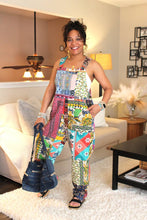 Load image into Gallery viewer, BB Free Spirit Patchwork Cotton Overalls