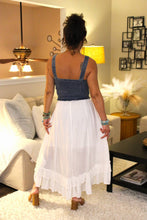 Load image into Gallery viewer, YT Frill Paradise Midi Skirt