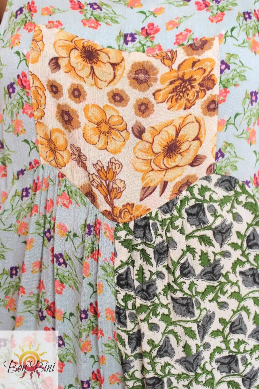 BB Garden Stroll Patchwork Overalls