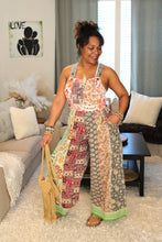 Load image into Gallery viewer, Garden Realm Patchwork Jumpsuit
