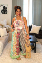 Load image into Gallery viewer, Garden Realm Patchwork Jumpsuit