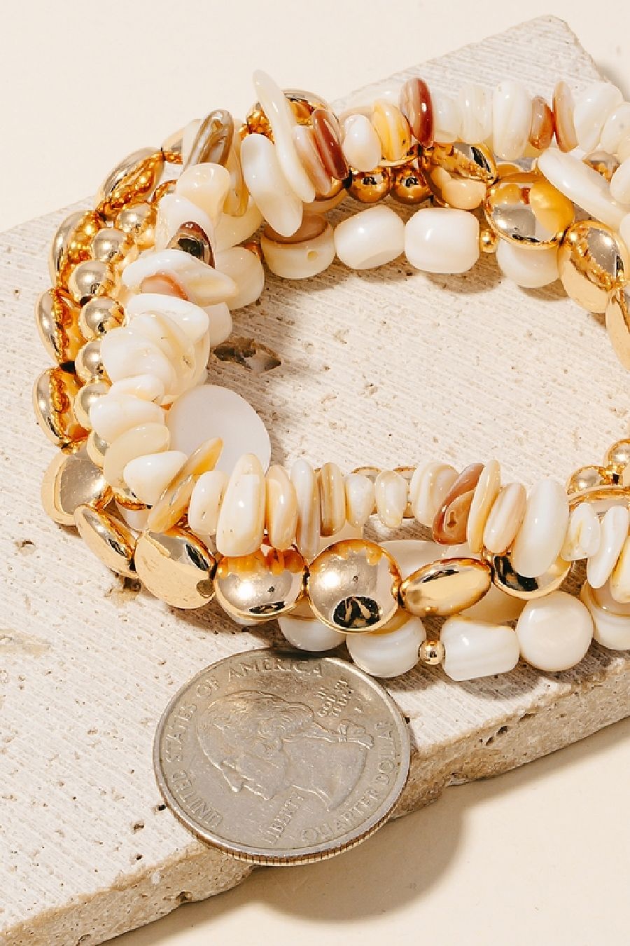 Shell & Stone Boho Bracelets