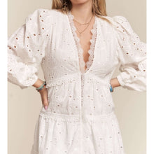 Load image into Gallery viewer, Heaven Sent Eyelet Babydoll Dress