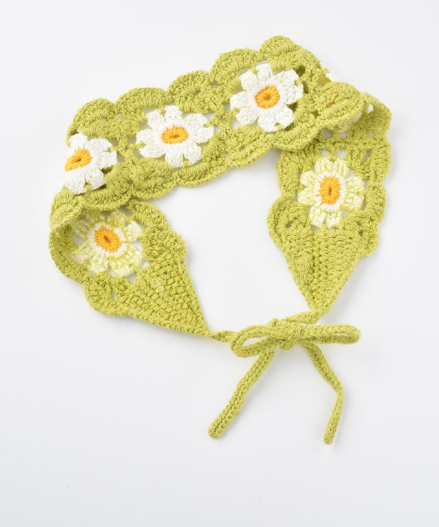 Crochet Flower Headband