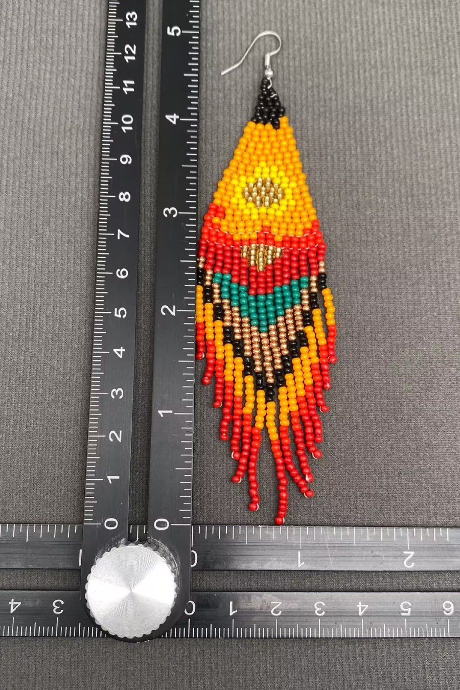 Boho Let The Sun Guide You Fringe Earrings