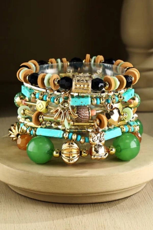 Imperial Jade City Bohemian Stack Bracelets