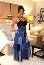 Load image into Gallery viewer, YT Indigo Retro Revival Flare Pants