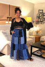 Load image into Gallery viewer, YT Indigo Retro Revival Flare Pants