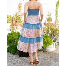 Load image into Gallery viewer, YT Jazzlyn Smocked Midi Dress