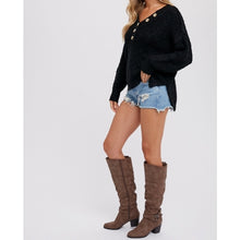Load image into Gallery viewer, Layla Henley Sweater Top