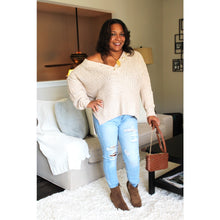 Load image into Gallery viewer, Layla Henley Sweater Top