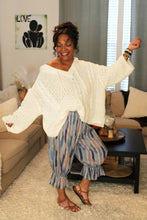 Load image into Gallery viewer, BB Bohemian Stripes Bloomer Midi Capri Short