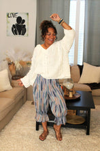 Load image into Gallery viewer, BB Bohemian Stripes Bloomer Midi Capri Short