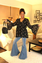 Load image into Gallery viewer, Lovely Floral Night Chiffon Blouse