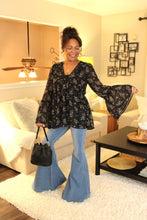 Load image into Gallery viewer, Lovely Floral Night Chiffon Blouse