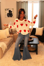 Load image into Gallery viewer, Lovely Heart Sweater