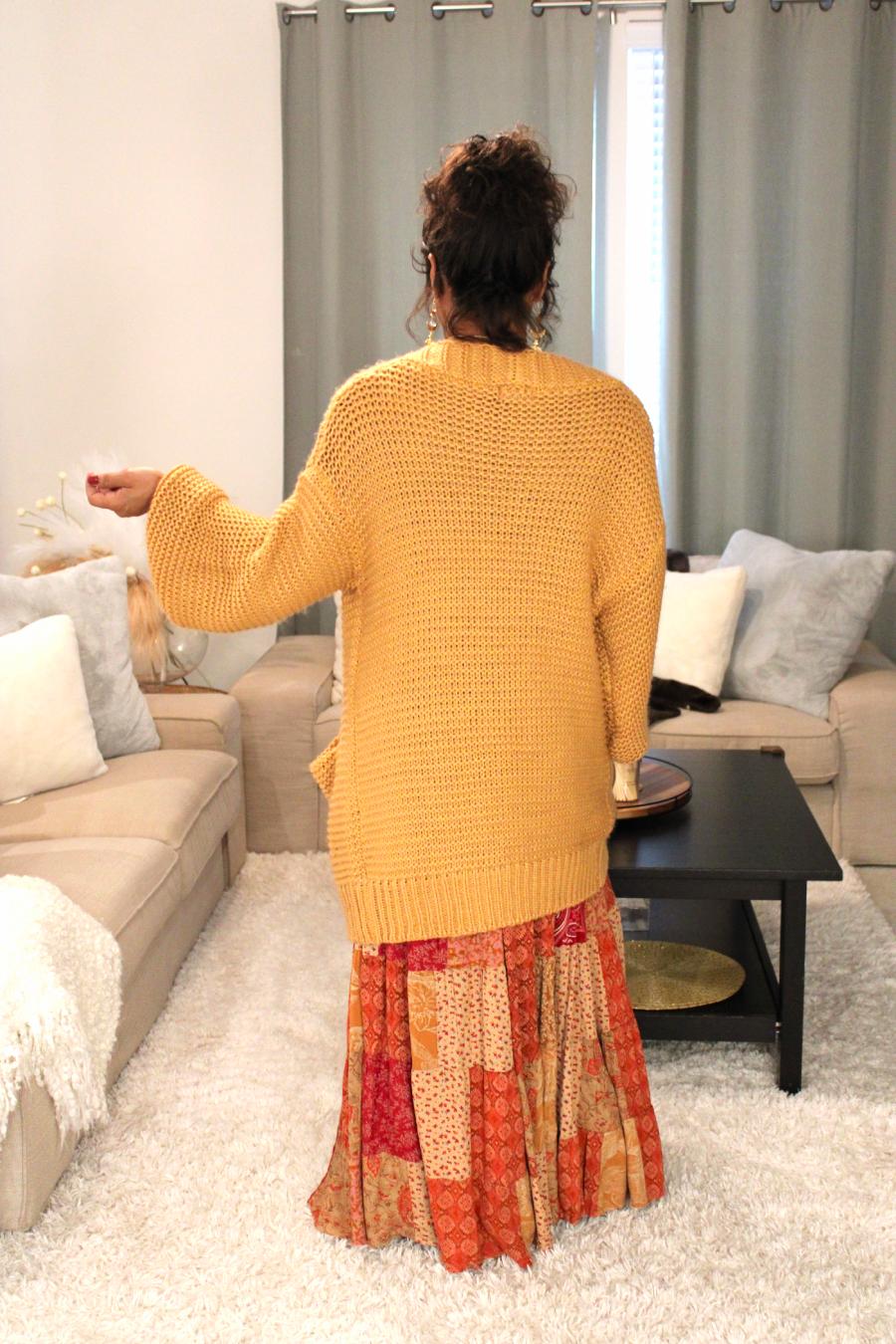 Pumpkin Latte Cardigan